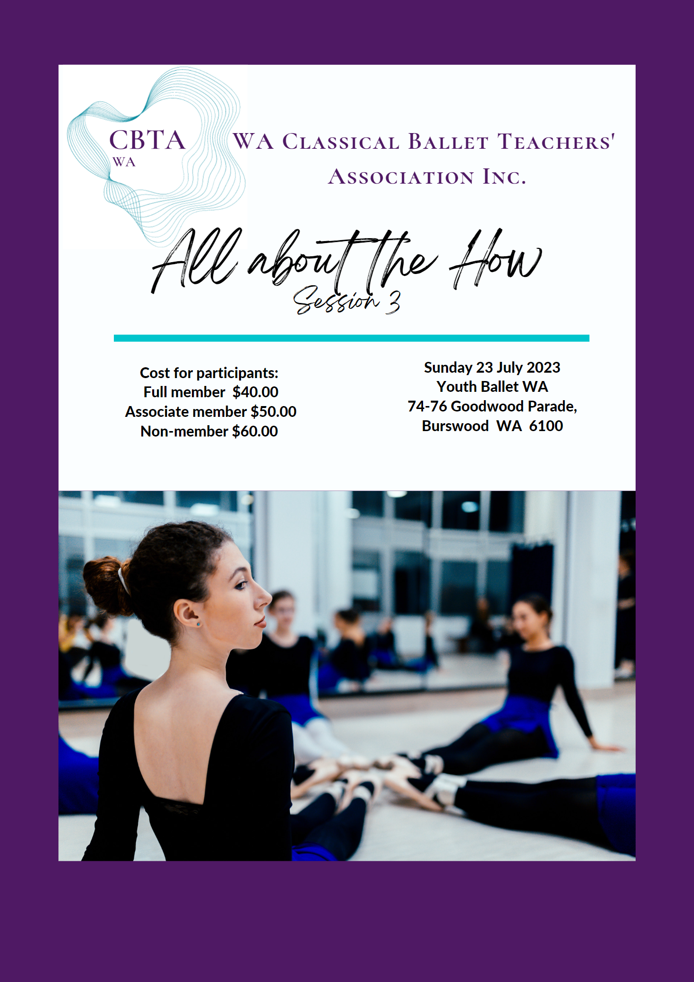 “All About the How” Session 3 – Musicality and Character Dance (Half day)